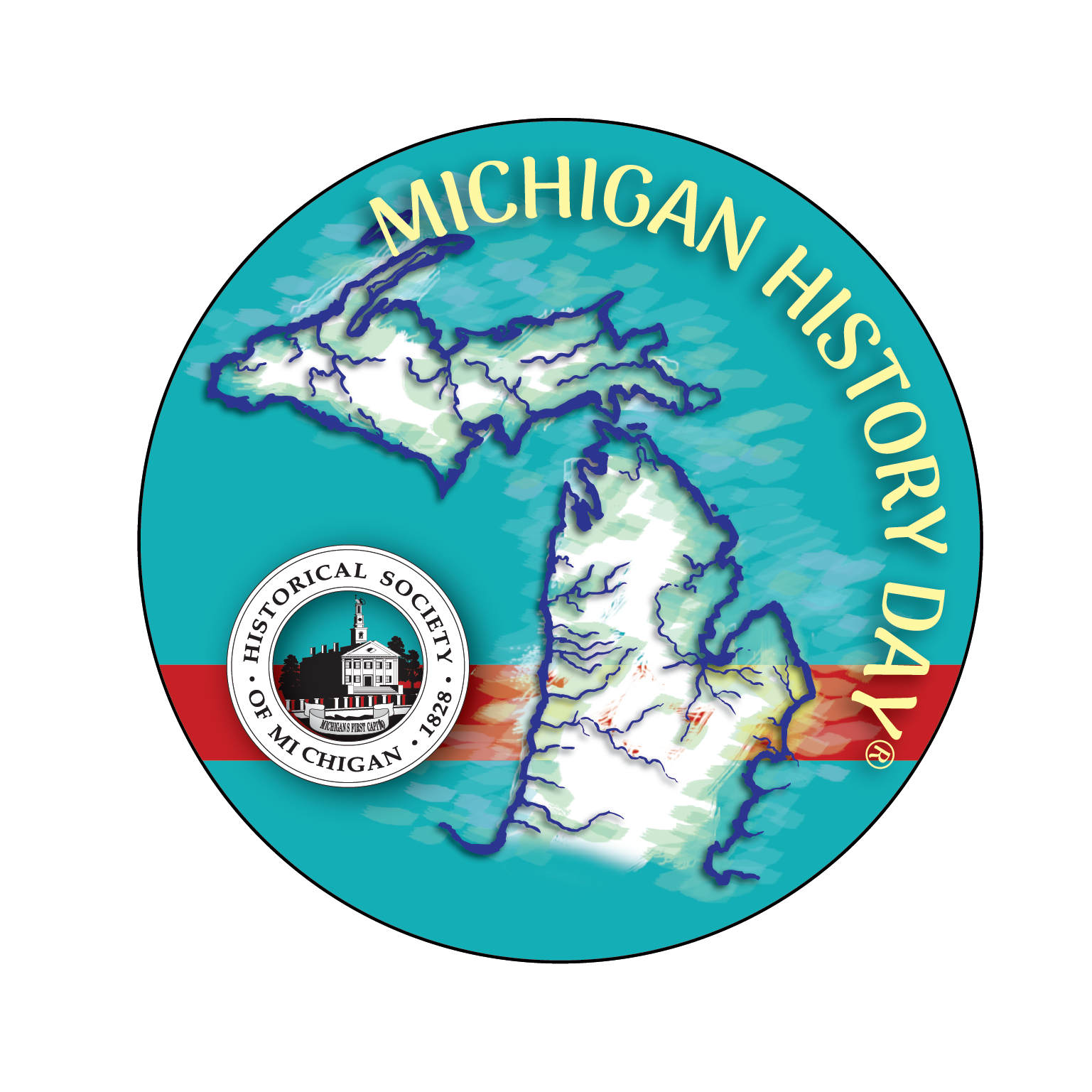 Michigan History Day logo. 